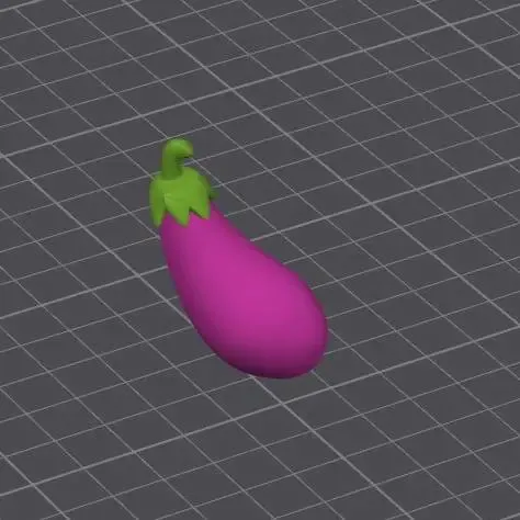 Eggplant – Realistic 3D Model