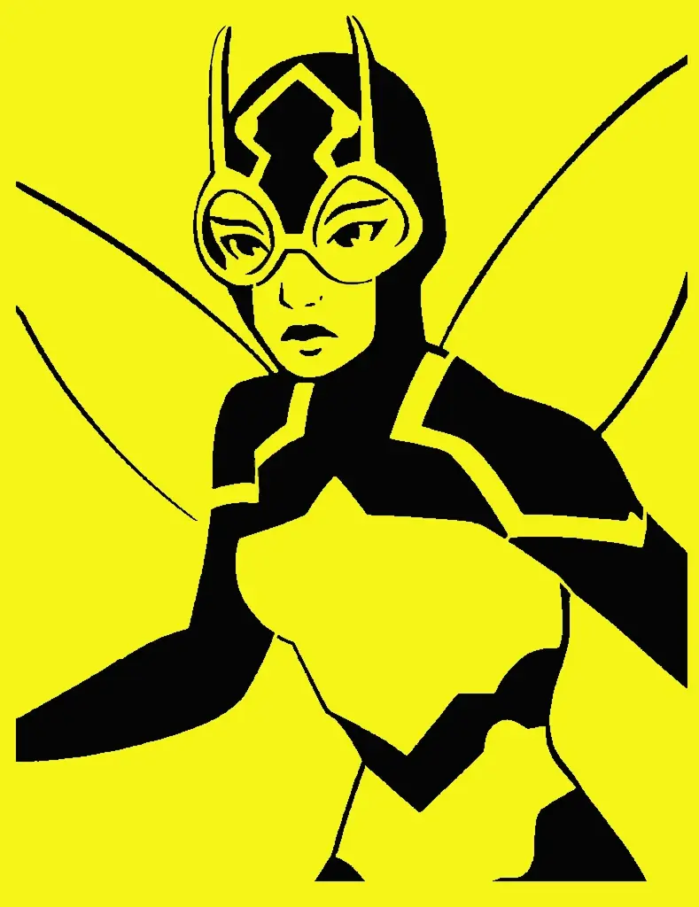 Pochoir DC Bumblebee