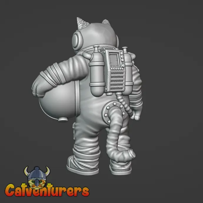 Commander Edgar P. Michi, Fearless Cosmonaut Cat