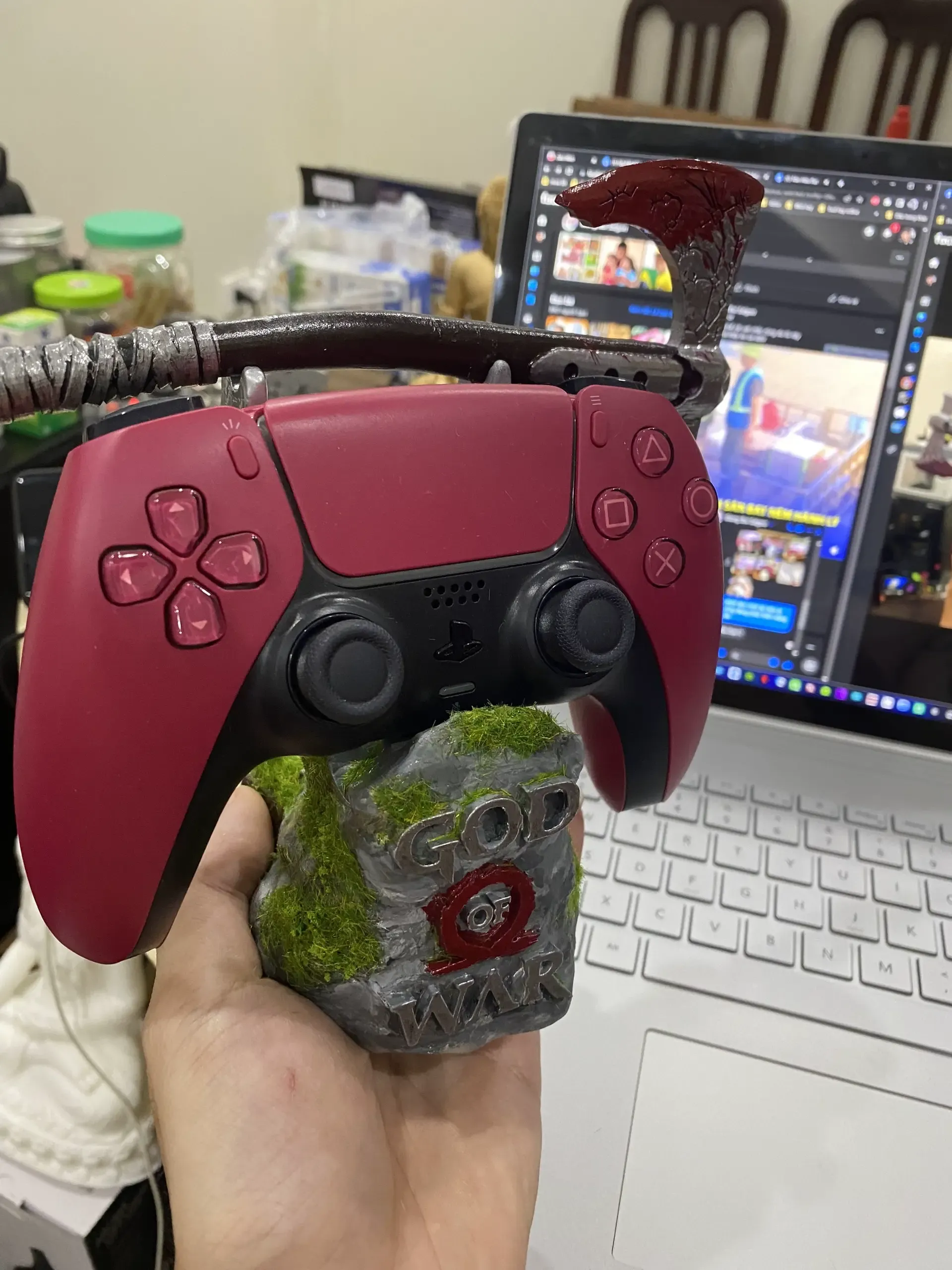 GOW Kratos Axe Controller Stand | PS4 Playstation PS5 | Xbox