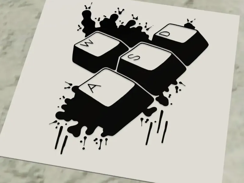 wasd keyboard