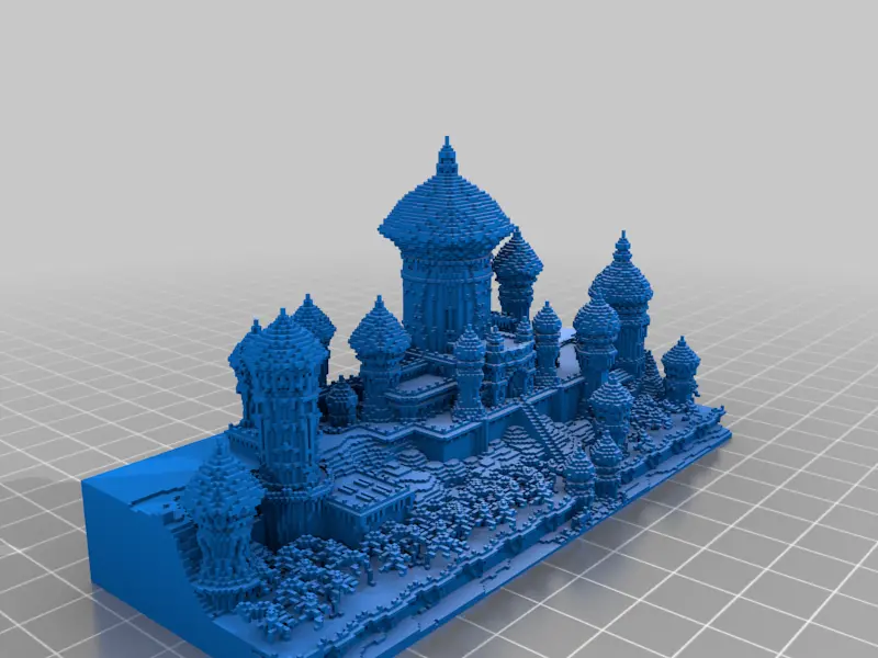 Minecraft Aladdin Schloss