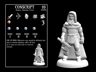 Conscript (18mm scale)