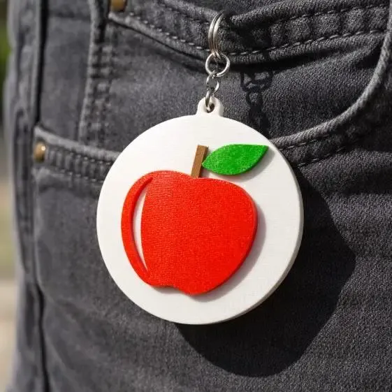 Llavero Frutas Manzana