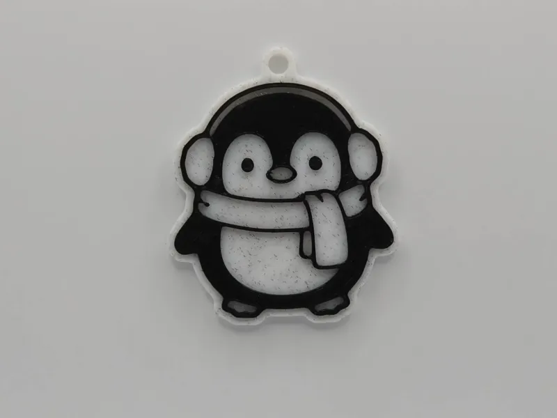 The Chunky Penguin Keychain