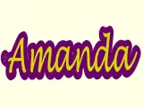 Llavero Amanda / Keychain Amanda-1