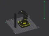 Cyberpunk Spine Headphone Stand-4