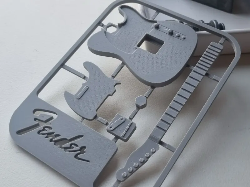 Telecaster Electric Guitar Kit Card