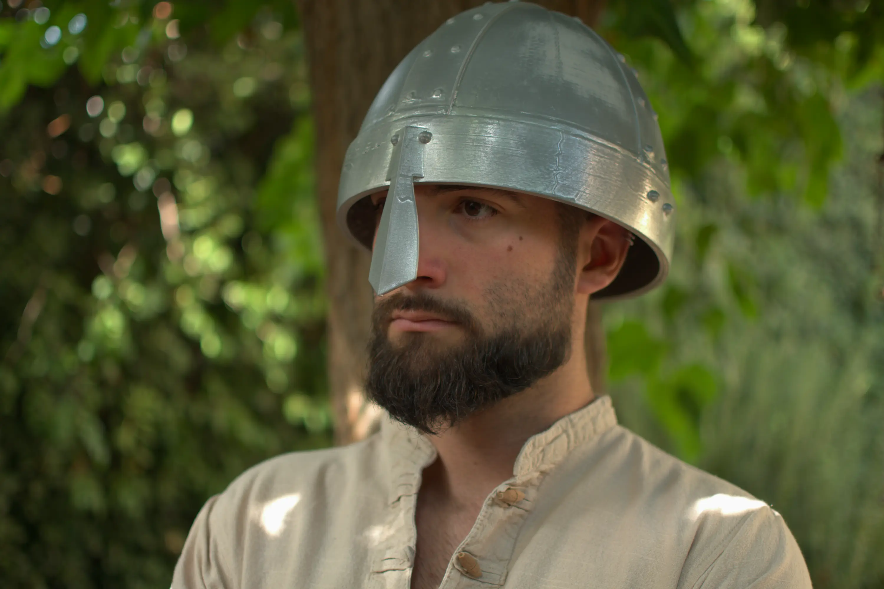 Medieval soldier helmet SPANGENHELM