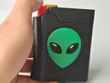 Alien Cigarette Holder and Lighter Case-4