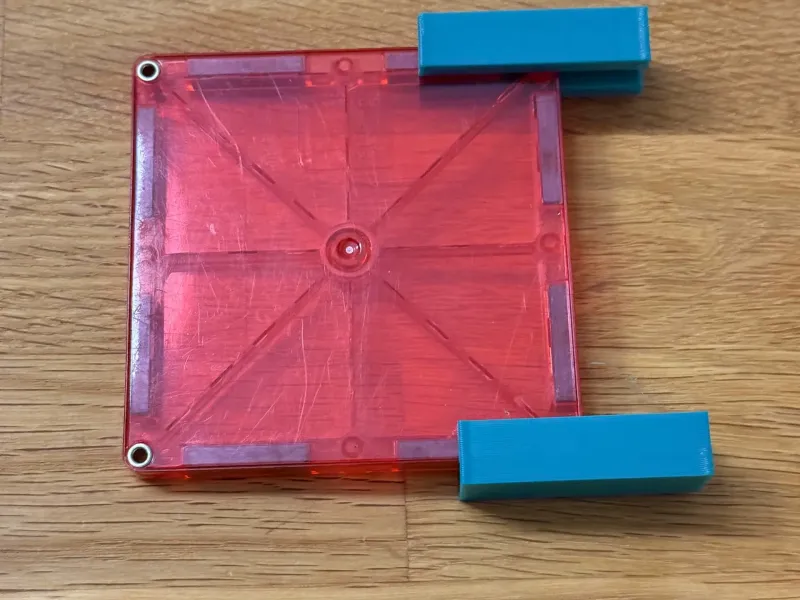 MagnaTile轨道与桥梁连接件