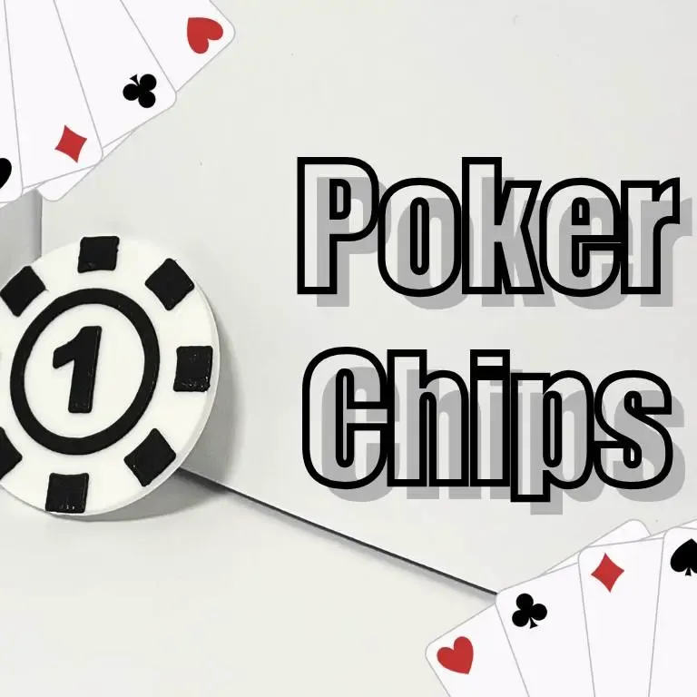 Pokerchips [Einfarbdrucker]