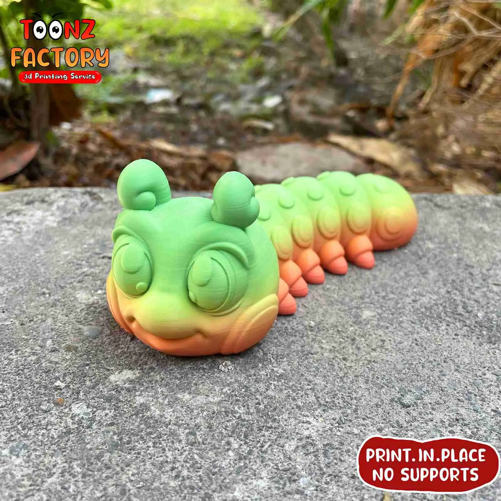 CUTE FLEXI CATERPILLAR ARTICULATED