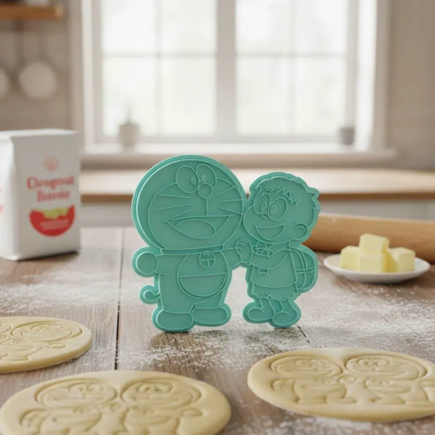 doraemon helping nobita cookie cutter