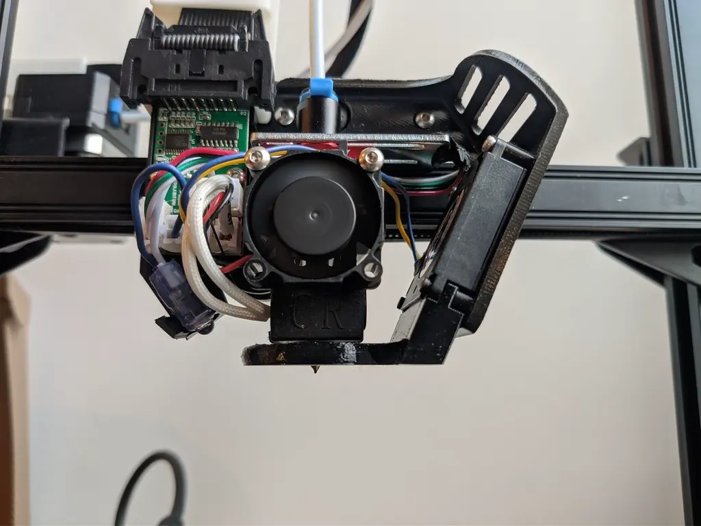 [CR6-SE] Lightened support with original fan