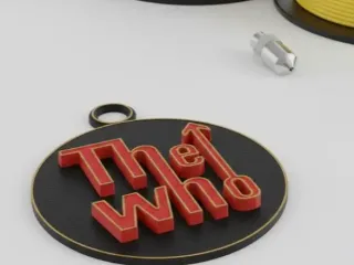 The Who keychain by Aza
