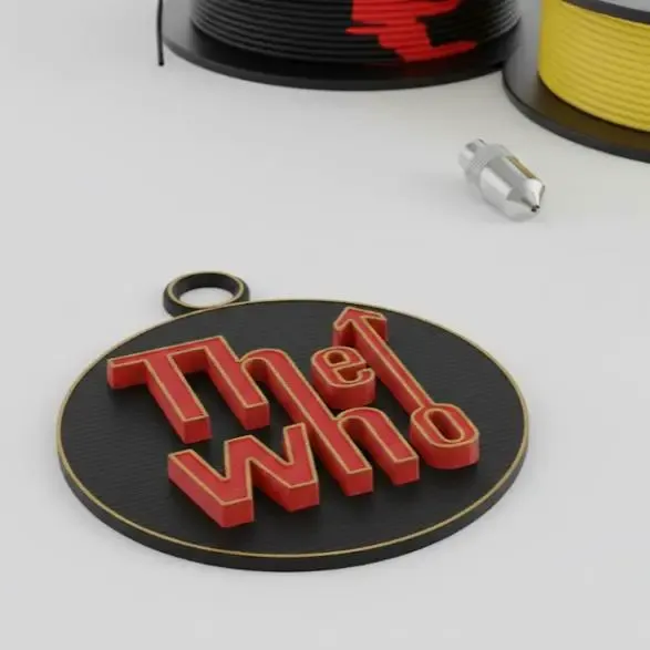 The Who keychain by Aza