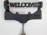 Text Flip: Key Hanger | Welcome - Goodbye |-3