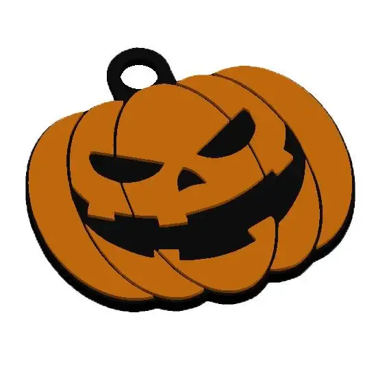 Llavero de Calabaza de Halloween
