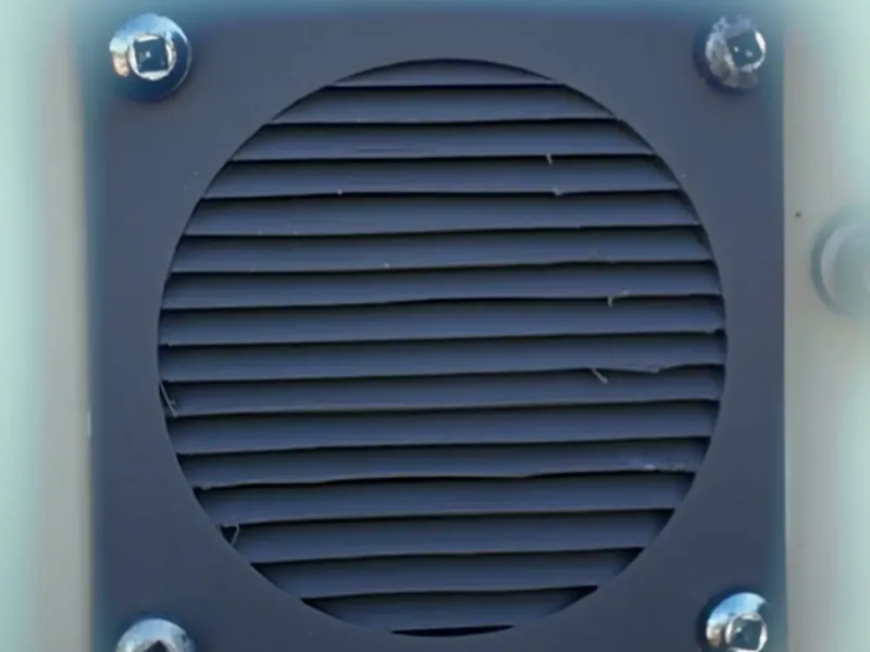 Lasergraveur 65mm x 8in (203mm) externe muurventilatie