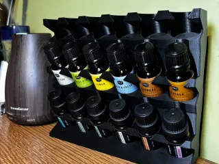 Essential oil rack