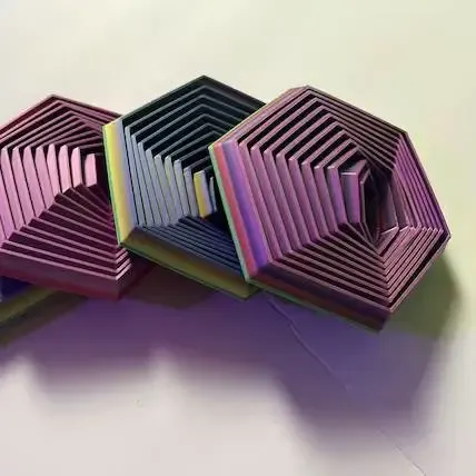 Fidget Sensory Fractal Hexagon Toy