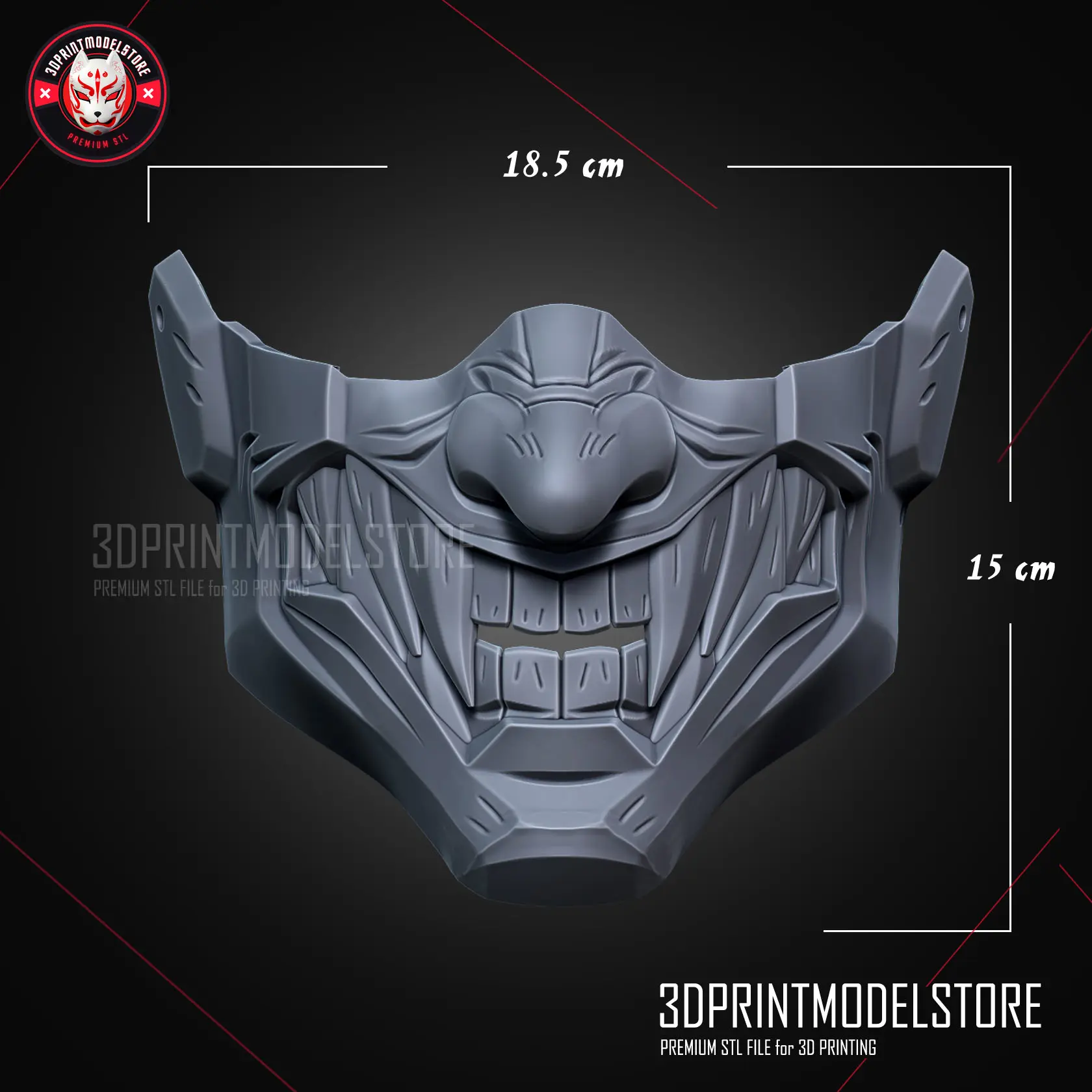 Ninja Kamui Mask - Higan Cosplay Oni Samurai