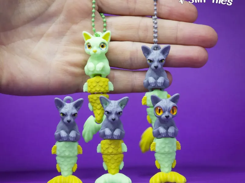 Dark's Sphynx Mermaid - Little Dark and her friends - LD21