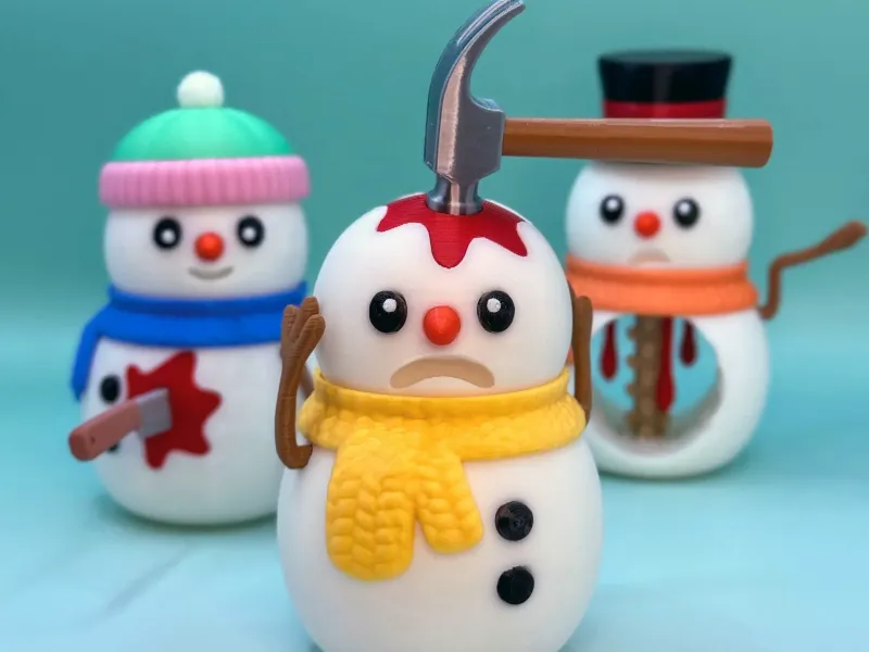 Wounded Snowmen