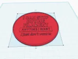 "I CAN STOP" coaster set-5