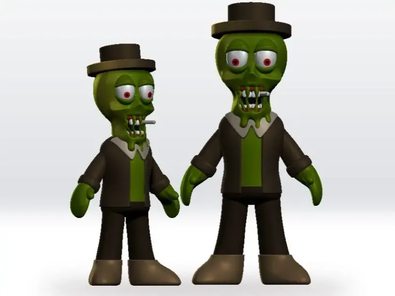 The Gaslight District 3D Model Mud STL file 3D Model