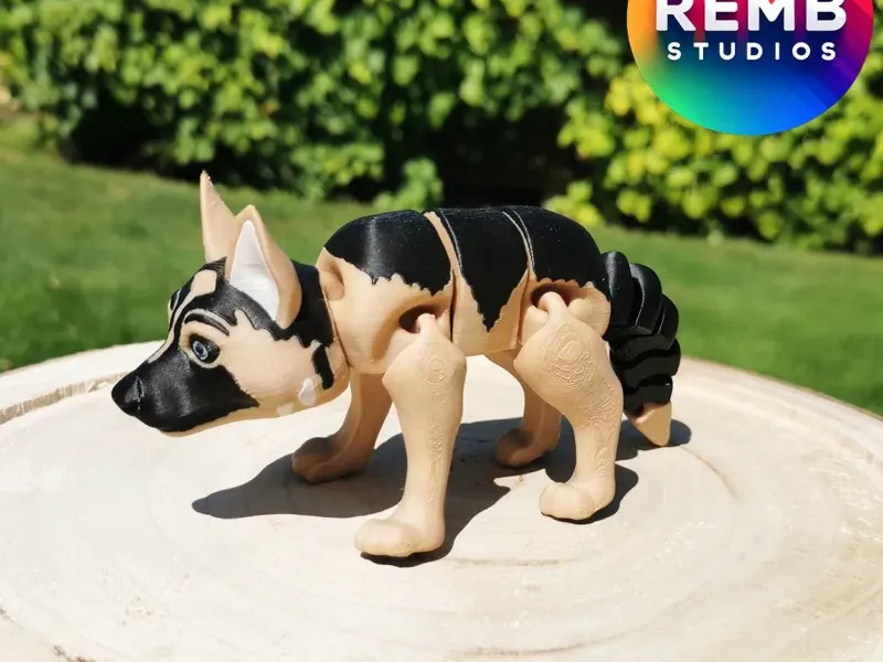 Articulated German Shepherd | Flexi German Shepherd
