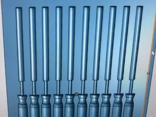 Small hand file holder