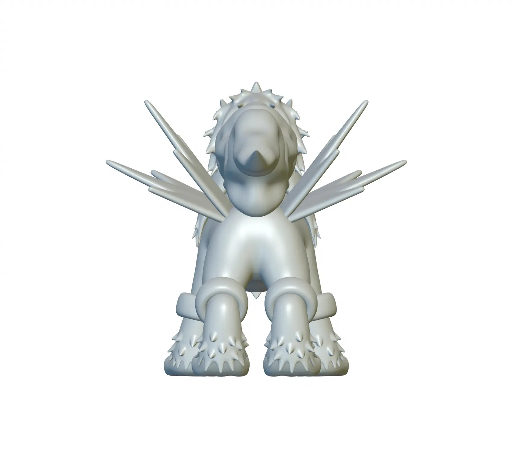 Pokemon Entei #244 - ¡Listo para la impresión 3D!