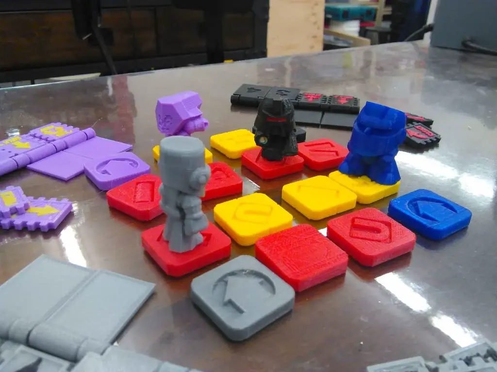 Bot Blitz Big Brute Battery Bit Battle 3D Printed Stragegy G