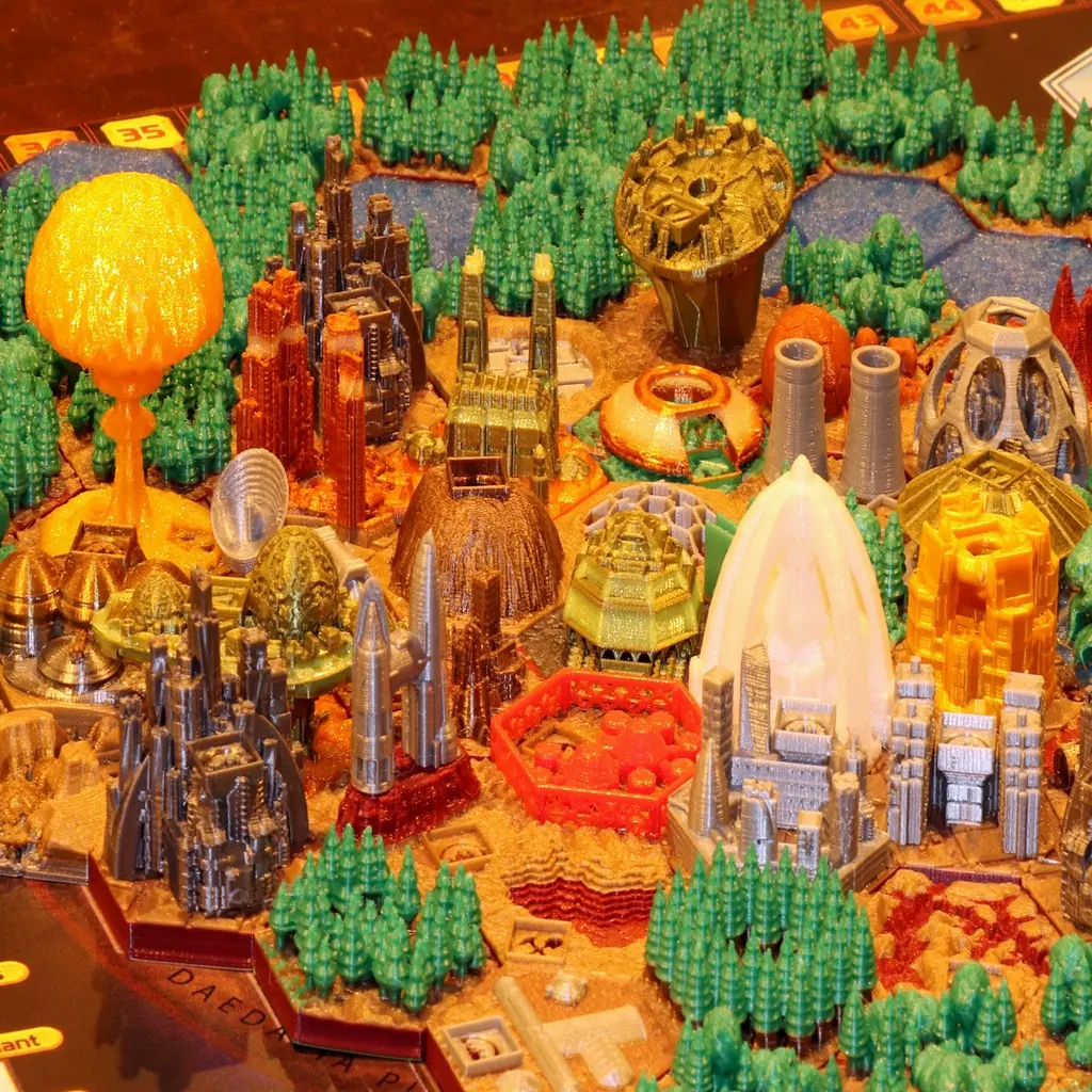 RifRaf Terraforming Mars Tiles Full Set
