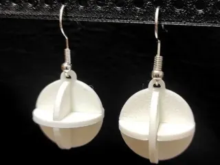 Orbit Sphere - Earrings