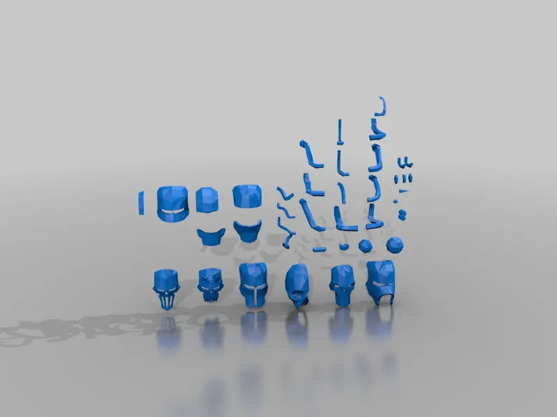 DIY knight masks - imperium - gubbins