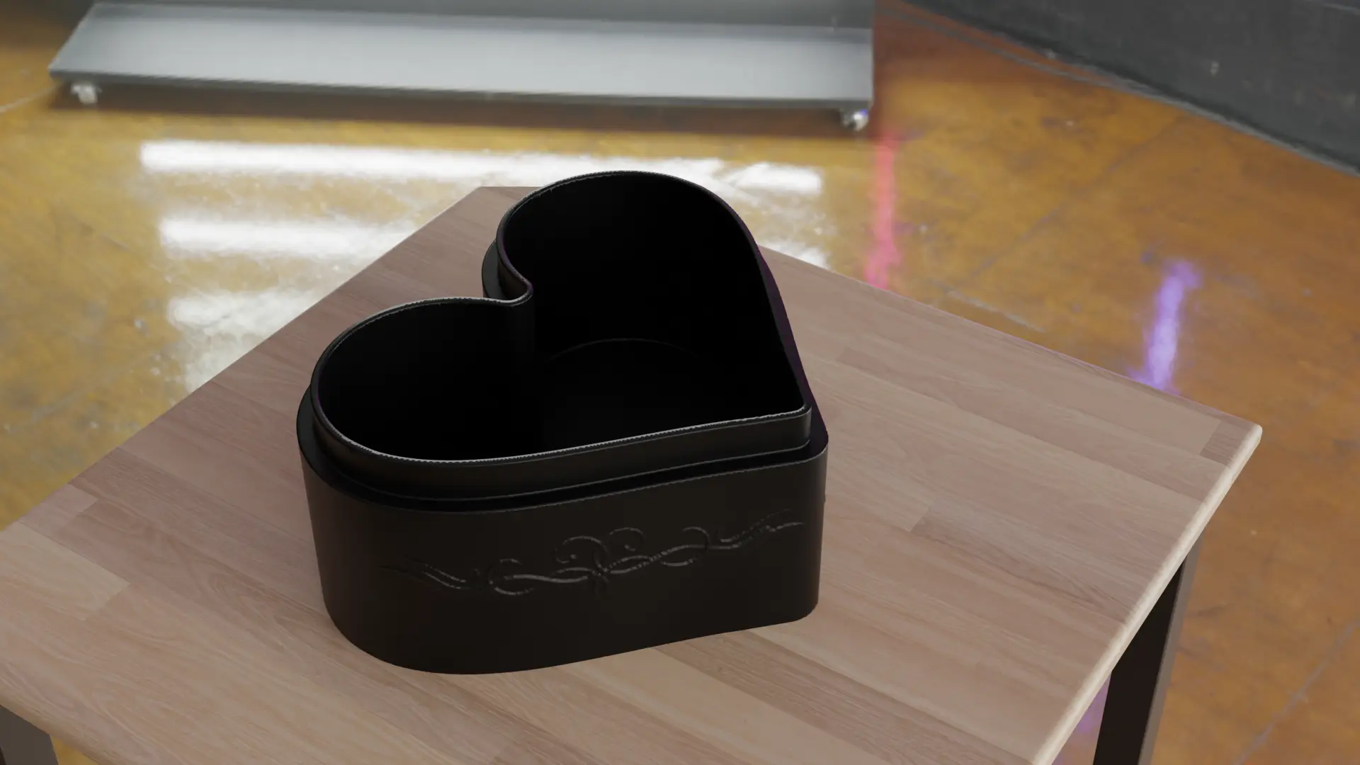 Heart-shaped Rose Box