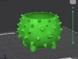 Spiky Hedgehog Succulent Planter-3