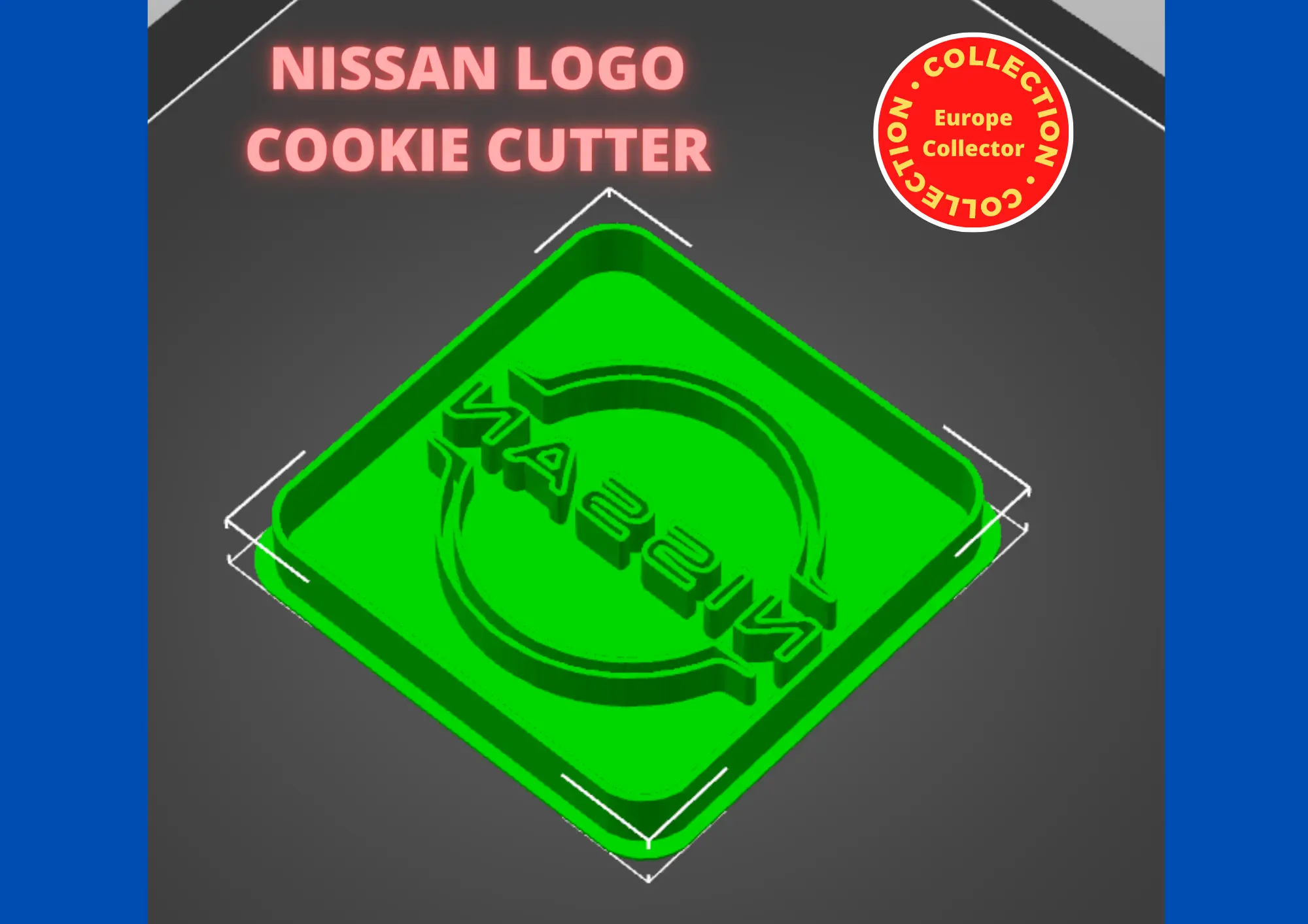 COOKIE CUTTER NISSAN LOGO