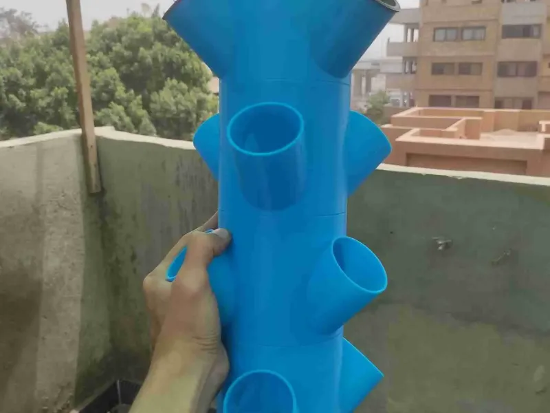Aeroponic / Hydroponic tower, Modular system.