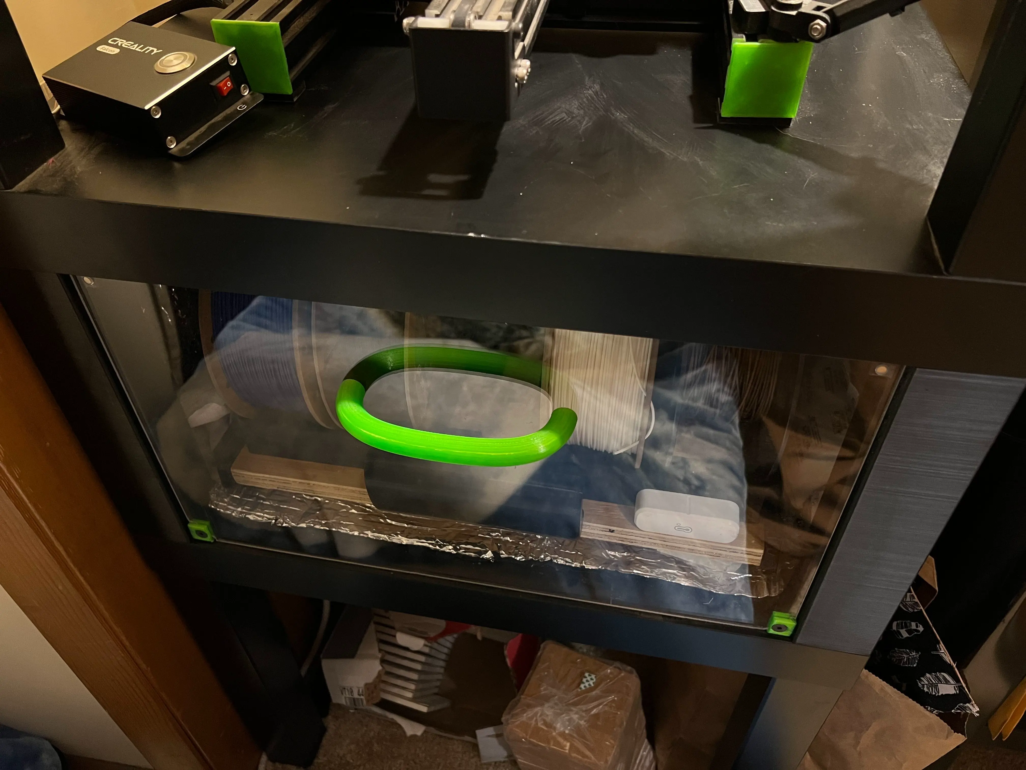 Printer Rack with Filament Dry Storage