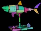 Realistic Shark Model Kit – 1m Educational Display-2