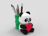 熊猫笔筒-1