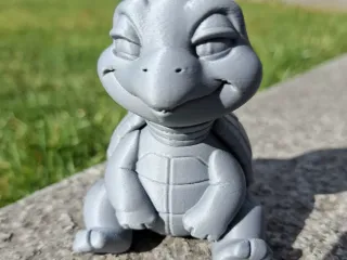 Smug Turtle Figurine