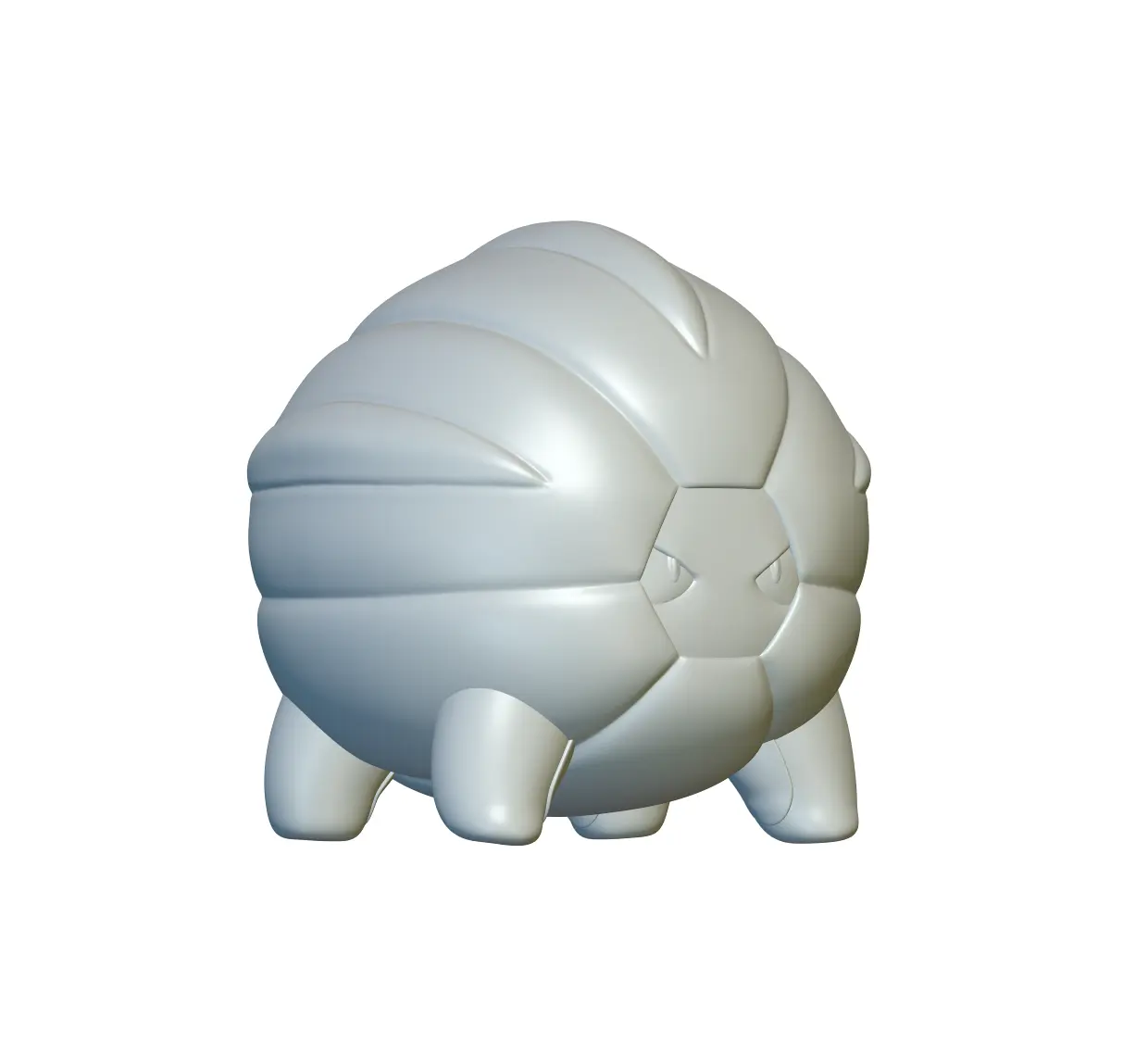 Pokemon Shelgon #372 - Ready for 3D Printing!