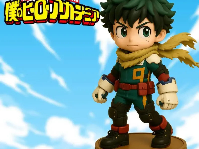 Deku Izuku Midoriya Boku no hero/ My hero Academia Chibi