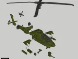 Boeing AH-64 Apache - 1:56 Scale Model-5