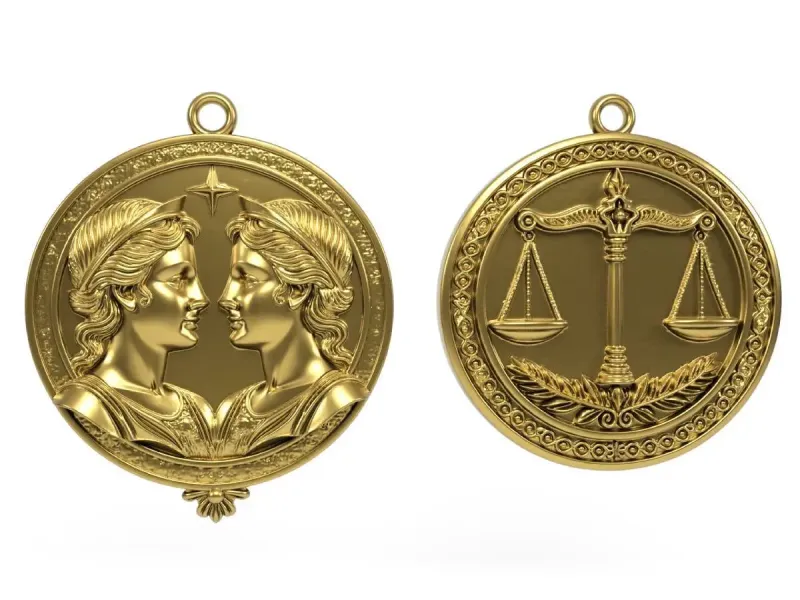 Gemini and Libra Pendants